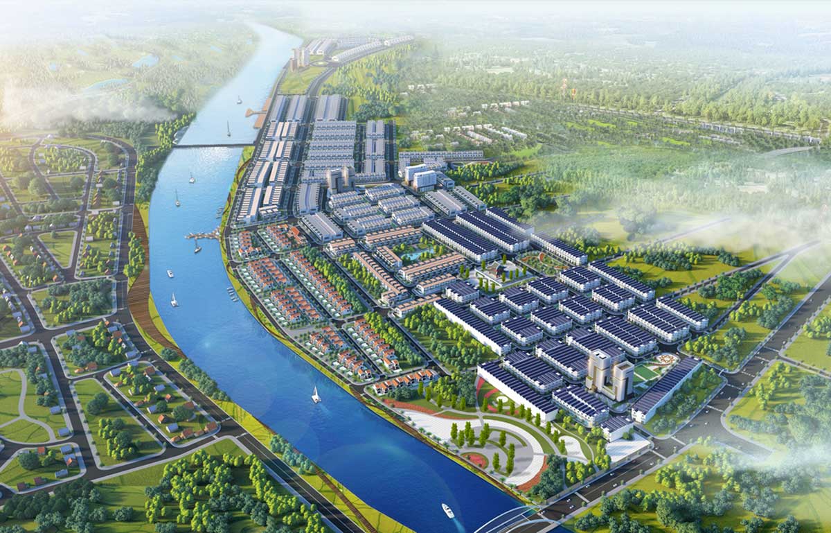 Đô Thị Soi Bóng Bên Dòng Sông Cổ Cò Rosa Riverside