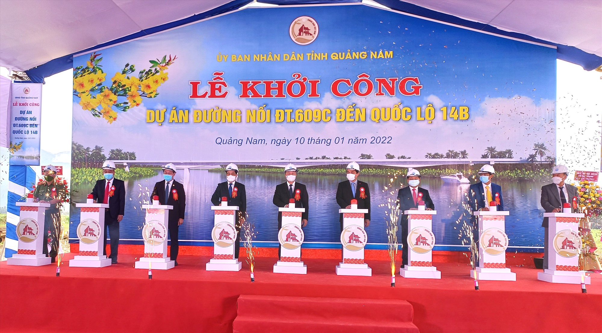 Dự án cầu được khởi công